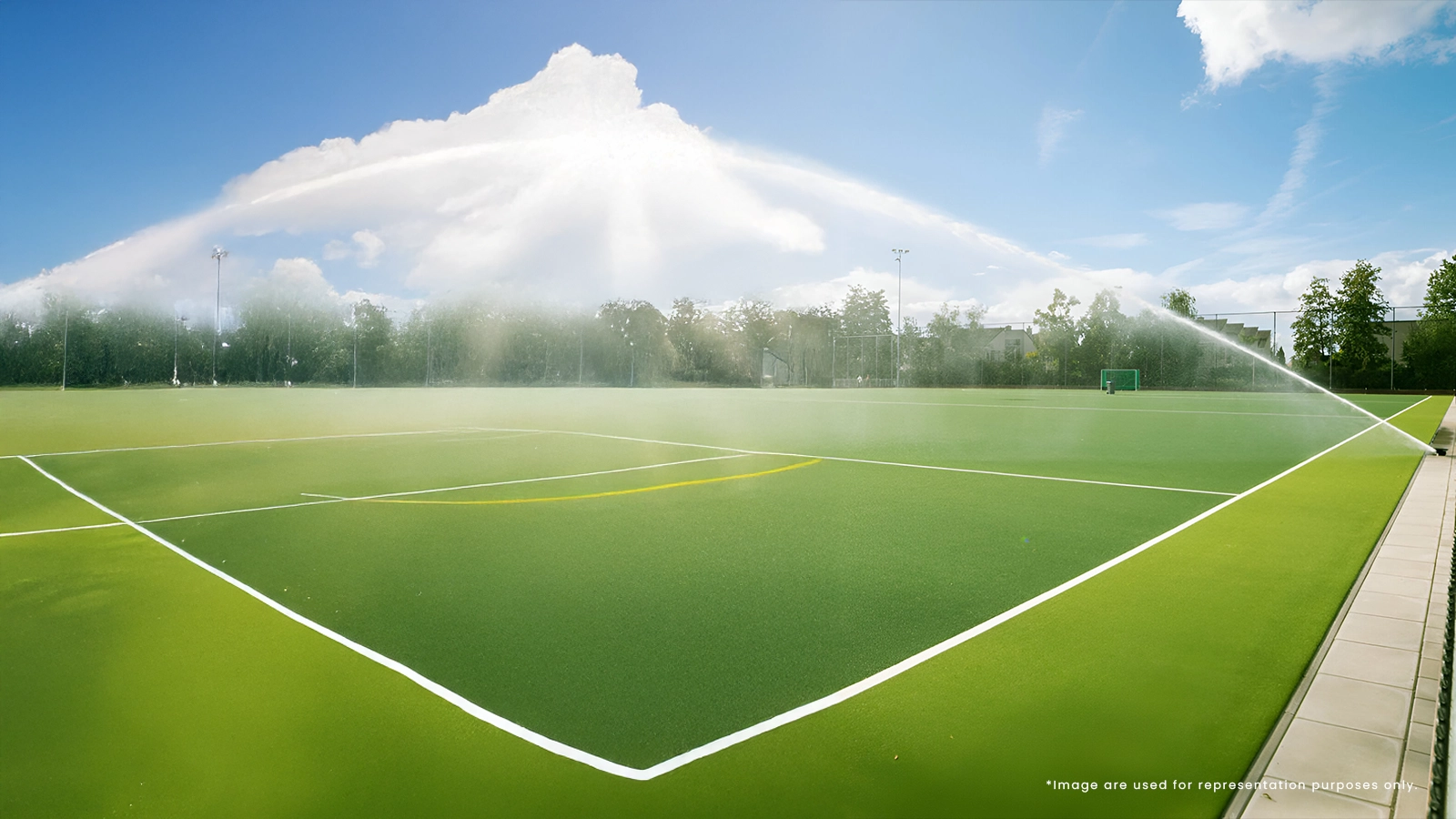 Nambiar District Apartment in Sarjapur Road, Bangalore football court
